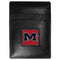 NCAA - Mississippi Rebels Leather Money Clip/Cardholder Packaged in Gift Box-Wallets & Checkbook Covers,Money Clip/Cardholders,Gift Box Packaging,College Money Clip/Cardholders-JadeMoghul Inc.