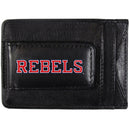 NCAA - Mississippi Rebels Logo Leather Cash and Cardholder-Wallets & Checkbook Covers,College Wallets,Mississippi Rebels Wallets-JadeMoghul Inc.