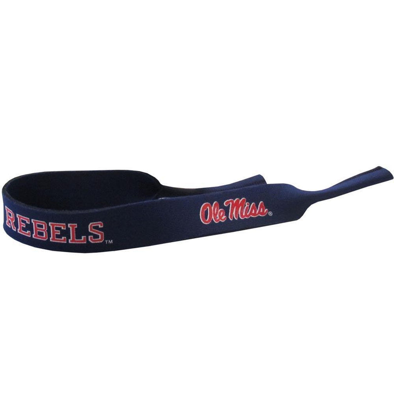 NCAA - Mississippi Rebels Neoprene Sunglass Strap-Sunglasses, Eyewear & Accessories,Sunglass Straps,College Sunglass Straps-JadeMoghul Inc.