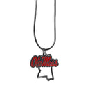 NCAA - Mississippi Rebels State Charm Necklace-Jewelry & Accessories,Necklaces,State Charm Necklaces,College State Charm Necklaces-JadeMoghul Inc.