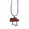 NCAA - Mississippi Rebels State Charm Necklace-Jewelry & Accessories,Necklaces,State Charm Necklaces,College State Charm Necklaces-JadeMoghul Inc.