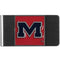 NCAA - Mississippi Rebels Steel Money Clip-Wallets & Checkbook Covers,Money Clips,Steel Money Clips,College Steel Money Clips-JadeMoghul Inc.