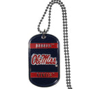 NCAA - Mississippi Rebels Tag Necklace-Jewelry & Accessories,Necklaces,Tag Necklaces,College Tag Necklaces-JadeMoghul Inc.