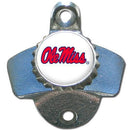 NCAA - Mississippi Rebels Wall Mounted Bottle Opener-Home & Office,Wall Mounted Bottle Openers,College Wall Mounted Bottle Openers-JadeMoghul Inc.