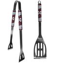 NCAA - Mississippi St. Bulldogs 2 pc Steel BBQ Tool Set-Tailgating & BBQ Accessories,BBQ Tools,2 pc Steel Tool Set,College 2 pc Steel Tool Set-JadeMoghul Inc.