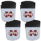 NCAA - Mississippi St. Bulldogs Chip Clip Magnet with Bottle Opener, 4 pack-Other Cool Stuff,College Other Cool Stuff,Mississippi St. Bulldogs Other Cool Stuff-JadeMoghul Inc.