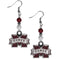 NCAA - Mississippi St. Bulldogs Fan Bead Dangle Earrings-Jewelry & Accessories,Earrings,Fan Bead Earrings, Fan Bead Earrings-JadeMoghul Inc.