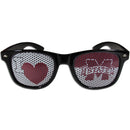 NCAA - Mississippi St. Bulldogs I Heart Game Day Shades-Sunglasses, Eyewear & Accessories,Sunglasses,Game Day Shades,I Heart Game Day Shades,College I Heart Game Day Shades-JadeMoghul Inc.