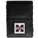 NCAA - Mississippi St. Bulldogs Leather Jacob's Ladder Wallet-Wallets & Checkbook Covers,Jacob's Ladder Wallets,College Jacob's Ladder Wallets-JadeMoghul Inc.