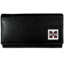 NCAA - Mississippi St. Bulldogs Leather Women's Wallet-Wallets & Checkbook Covers,Women's Wallets,College Women's Wallets-JadeMoghul Inc.