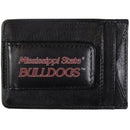 NCAA - Mississippi St. Bulldogs Logo Leather Cash and Cardholder-Wallets & Checkbook Covers,College Wallets,Mississippi St. Bulldogs Wallets-JadeMoghul Inc.