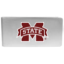 NCAA - Mississippi St. Bulldogs Logo Money Clip-Wallets & Checkbook Covers,College Wallets,Mississippi St. Bulldogs Wallets-JadeMoghul Inc.