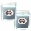 NCAA - Mississippi St. Bulldogs Scented Candle Set-Home & Office,Candles,Candle Sets,College Candle Sets-JadeMoghul Inc.