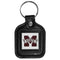NCAA - Mississippi St. Bulldogs Square Leatherette Key Chain-Key Chains,Leatherette Key Chains,College Leatherette Key Chains-JadeMoghul Inc.