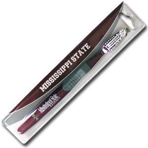 NCAA - Mississippi St. Bulldogs Toothbrush-Home & Office,Toothbrushes,Adult Toothbrushes,College Adult Toothbrushes-JadeMoghul Inc.