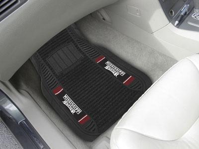 Car Floor Mats NCAA Mississippi State Deluxe Mat 21"x27"
