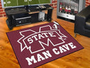 Door Mat NCAA Mississippi State Man Cave All-Star Mat 33.75"x42.5"