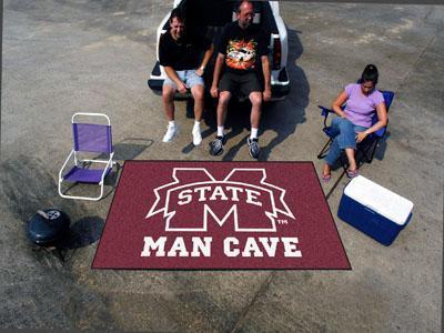 Outdoor Rugs NCAA Mississippi State Man Cave UltiMat 5'x8' Rug