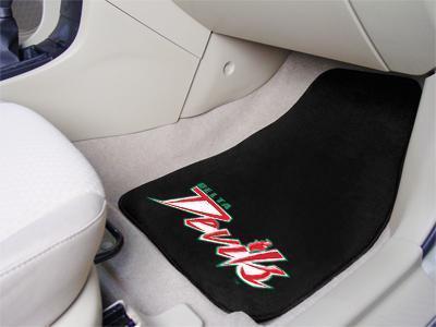 Custom Car Mats NCAA Mississippi Valley State 2-pc Carpeted Front Car Mats 17"x27"