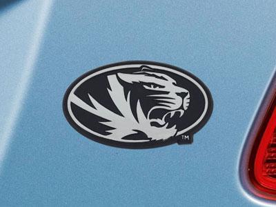 Custom Door Mats NCAA Missouri Auto Emblem 1.8"x3.2"