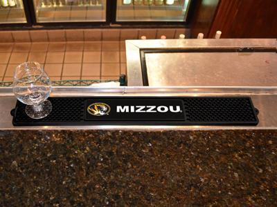 BBQ Mat NCAA Missouri Drink Tailgate Mat 3.25"x24"