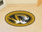 Custom Mats NCAA Missouri Mascot Custom Shape Mat