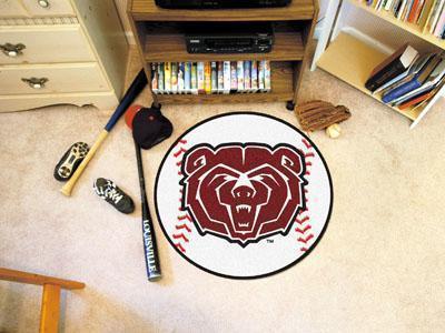 Round Rugs For Sale NCAA Missouri State Baseball Mat 27" diameter