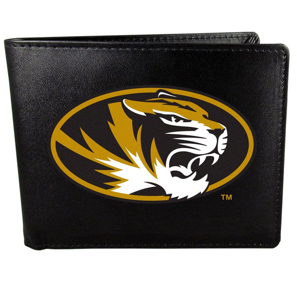 NCAA - Missouri Tigers Bi-fold Wallet Large Logo-Wallets & Checkbook Covers,College Wallets,Missouri Tigers Wallets-JadeMoghul Inc.