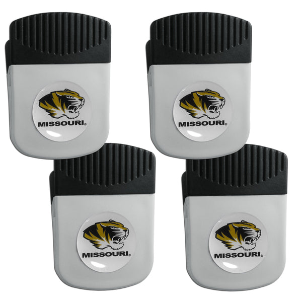 NCAA - Missouri Tigers Clip Magnet with Bottle Opener, 4 pack-Other Cool Stuff,College Other Cool Stuff,Missouri Tigers Other Cool Stuff-JadeMoghul Inc.
