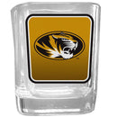 NCAA - Missouri Tigers Square Glass Shot Glass-Beverage Ware,Shot Glass,Graphic Shot Glass Set,College Graphic Shot Glass Set-JadeMoghul Inc.