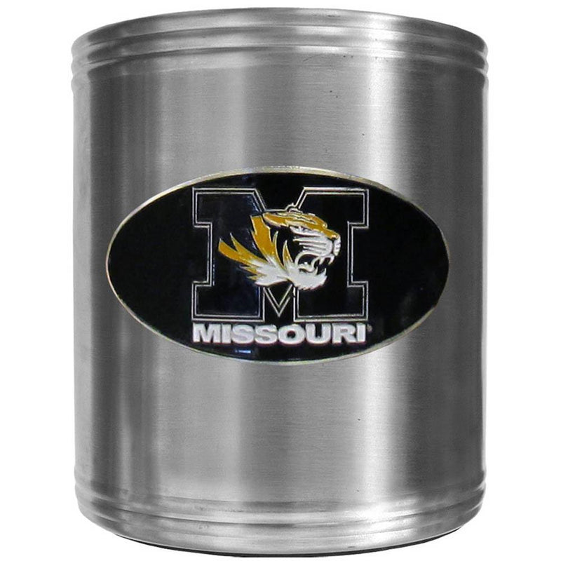 NCAA - Missouri Tigers Steel Can Cooler-Beverage Ware,Can Coolers,College Can Coolers-JadeMoghul Inc.