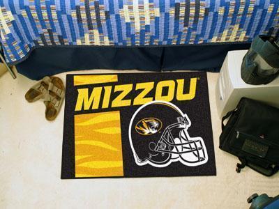 Outdoor Rugs NCAA Missouri Uniform Starter Rug 19"x30"