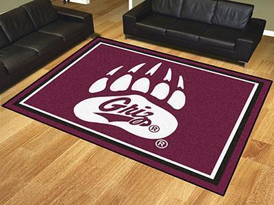 8x10 Rug NCAA Montana 8'x10' Plush Rug