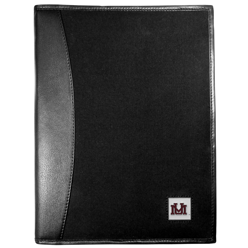 NCAA - Montana Grizzlies Leather and Canvas Padfolio-Other Cool Stuff,Portfolios,College Embossed Logo-JadeMoghul Inc.