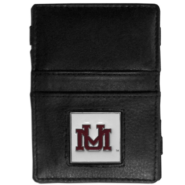 NCAA - Montana Grizzlies Leather Jacob's Ladder Wallet-Wallets & Checkbook Covers,Jacob's Ladder Wallets,College Jacob's Ladder Wallets-JadeMoghul Inc.