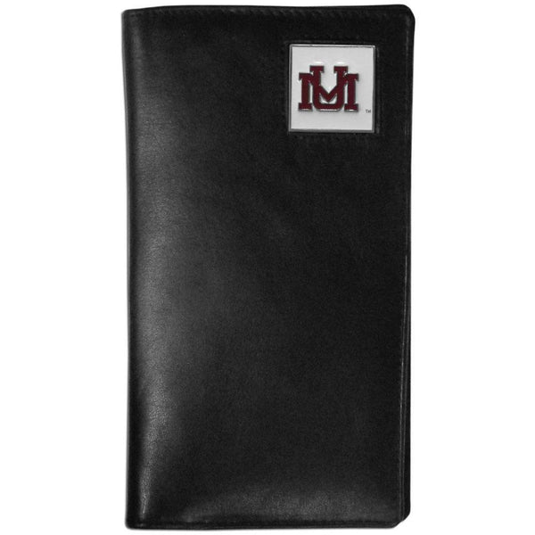NCAA - Montana Grizzlies Leather Tall Wallet-Wallets & Checkbook Covers,Tall Wallets,College Tall Wallets-JadeMoghul Inc.