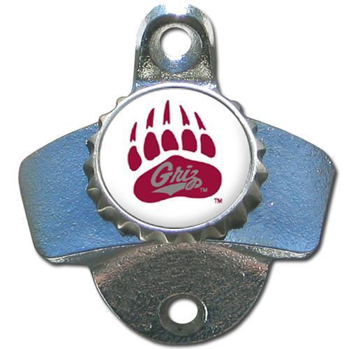 NCAA - Montana Grizzlies Wall Mounted Bottle Opener-Home & Office,Wall Mounted Bottle Openers,College Wall Mounted Bottle Openers-JadeMoghul Inc.