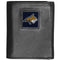 NCAA - Montana St. Bobcats Leather Tri-fold Wallet-Wallets & Checkbook Covers,Tri-fold Wallets,Tri-fold Wallets,College Tri-fold Wallets-JadeMoghul Inc.