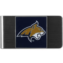 NCAA - Montana St. Bobcats Steel Money Clip-Wallets & Checkbook Covers,Money Clips,Steel Money Clips,College Steel Money Clips-JadeMoghul Inc.