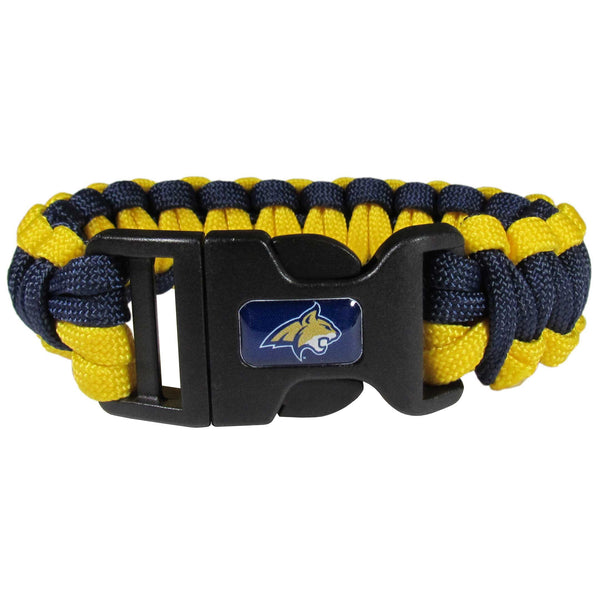 NCAA - Montana St. Bobcats Survivor Bracelet-Jewelry & Accessories,Bracelets,Survivor Bracelets,College Survivor Bracelets-JadeMoghul Inc.
