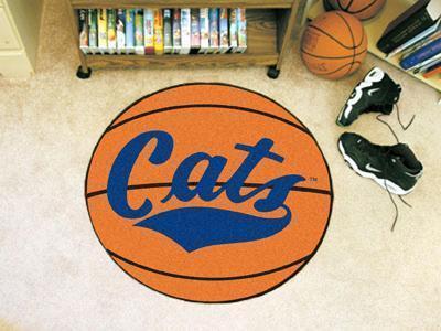 Round Area Rugs NCAA Montana State Basketball Mat 27" diameter