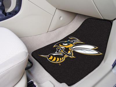 Rubber Car Mats NCAA Montana State Billings 2-pc Carpeted Front Car Mats 17"x27"