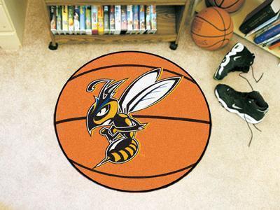 Round Rugs NCAA Montana State Billings Basketball Mat 27" diameter