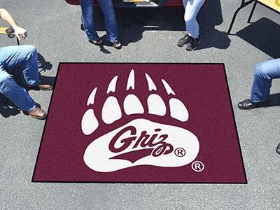 BBQ Grill Mat NCAA Montana Tailgater Rug 5'x6'