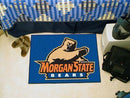 Indoor Outdoor Rugs NCAA Morgan State Starter Rug 19"x30"