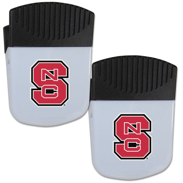 NCAA - N. Carolina St. Wolfpack Chip Clip Magnet with Bottle Opener, 2 pack-Other Cool Stuff,College Other Cool Stuff,N. Carolina St. Wolfpack Other Cool Stuff-JadeMoghul Inc.