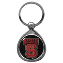 NCAA - N. Carolina St. Wolfpack Chrome Key Chain-Key Chains,Chrome Key Chains,College Chrome Key Chains-JadeMoghul Inc.