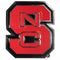 NCAA - N. Carolina St. Wolfpack Hitch Cover Class III Wire Plugs-Automotive Accessories,Hitch Covers,Cast Metal Hitch Covers Class III,College Cast Metal Hitch Covers Class III-JadeMoghul Inc.