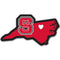 NCAA - N. Carolina St. Wolfpack Home State Decal-Automotive Accessories,Decals,Home State Decals,College Home State Decals-JadeMoghul Inc.