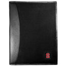 NCAA - N. Carolina St. Wolfpack Leather and Canvas Padfolio-Other Cool Stuff,Portfolios,College Embossed Logo-JadeMoghul Inc.